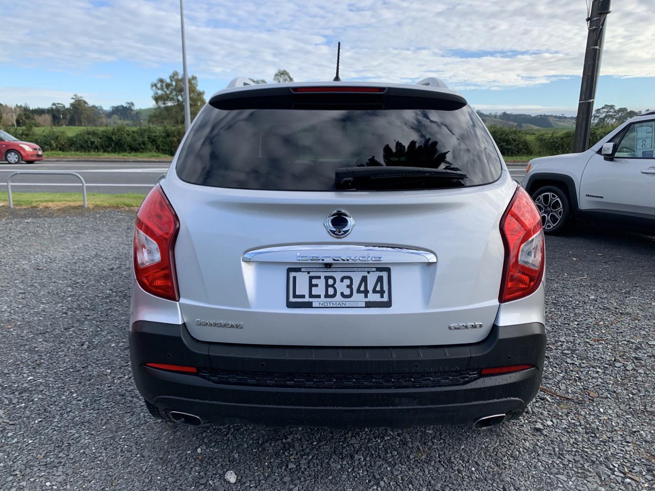 2018 Ssangyong Korando